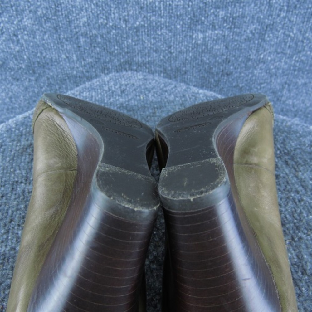 Nurture Women Wedge Pump Shoes‎ Size 9 Medium Professional Brown Leather - Picture 10 of 10